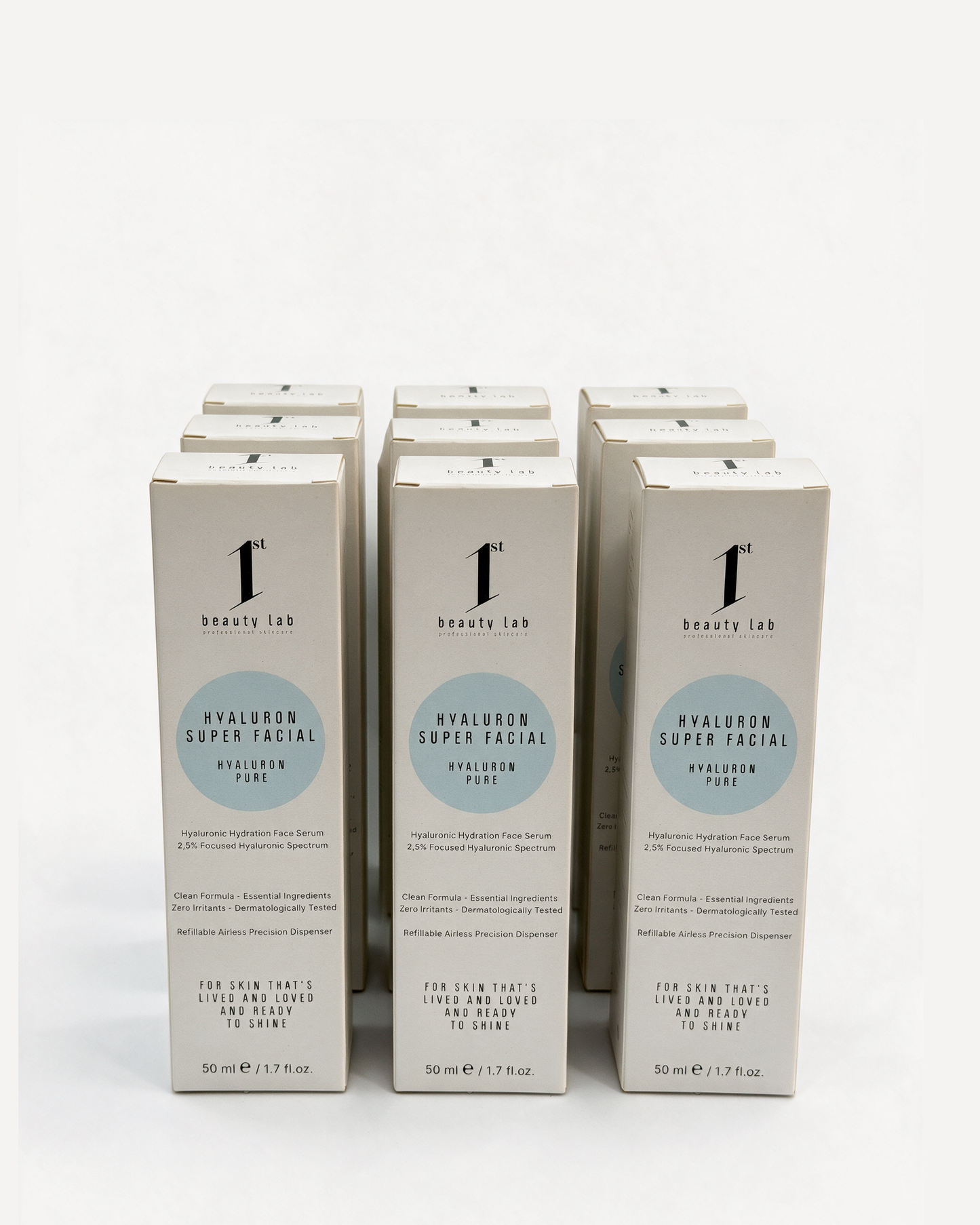 Partner Set 6 x HYALURON PURE 50ml packaging