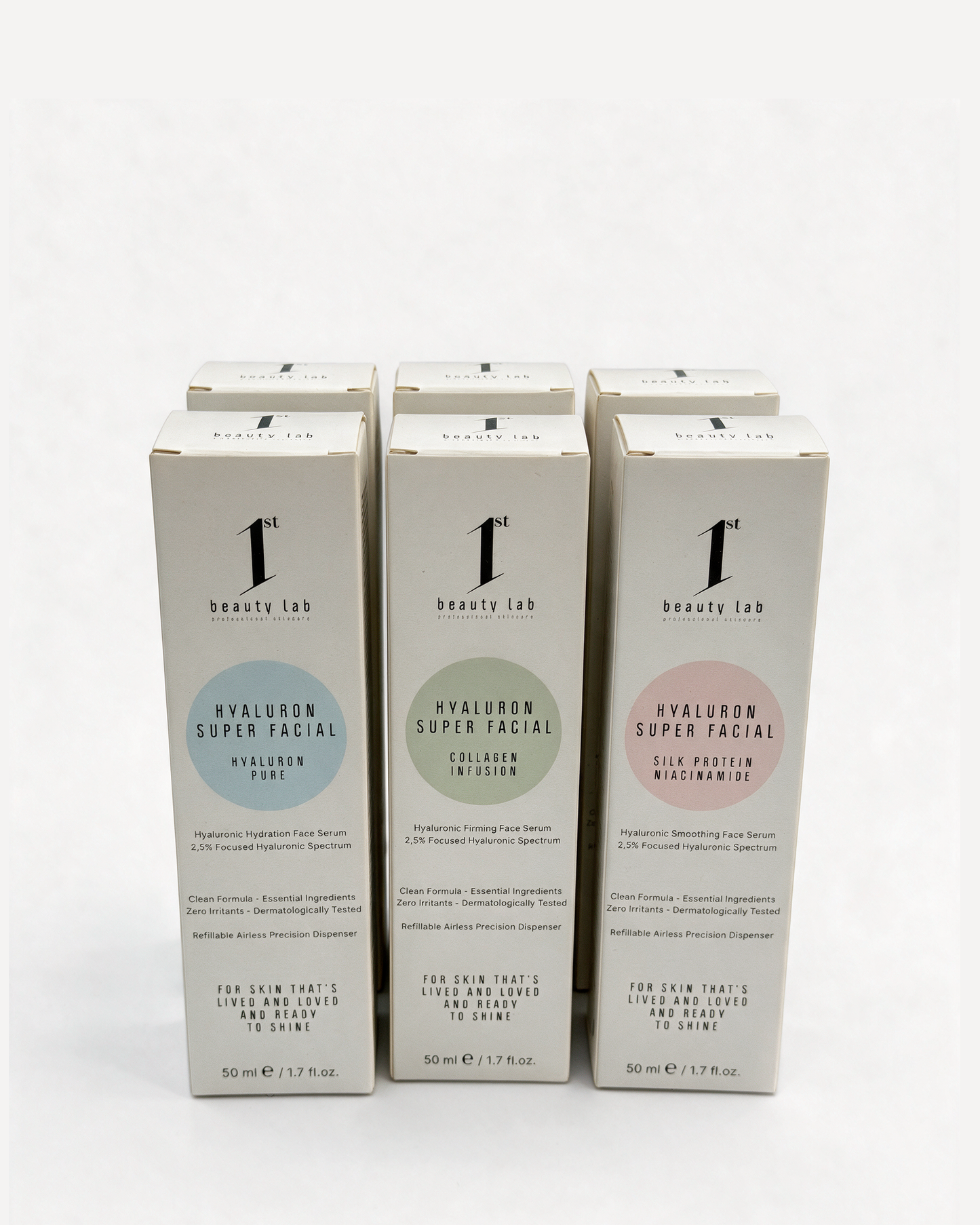Partner Mixed Set 6 x 50ml packaging