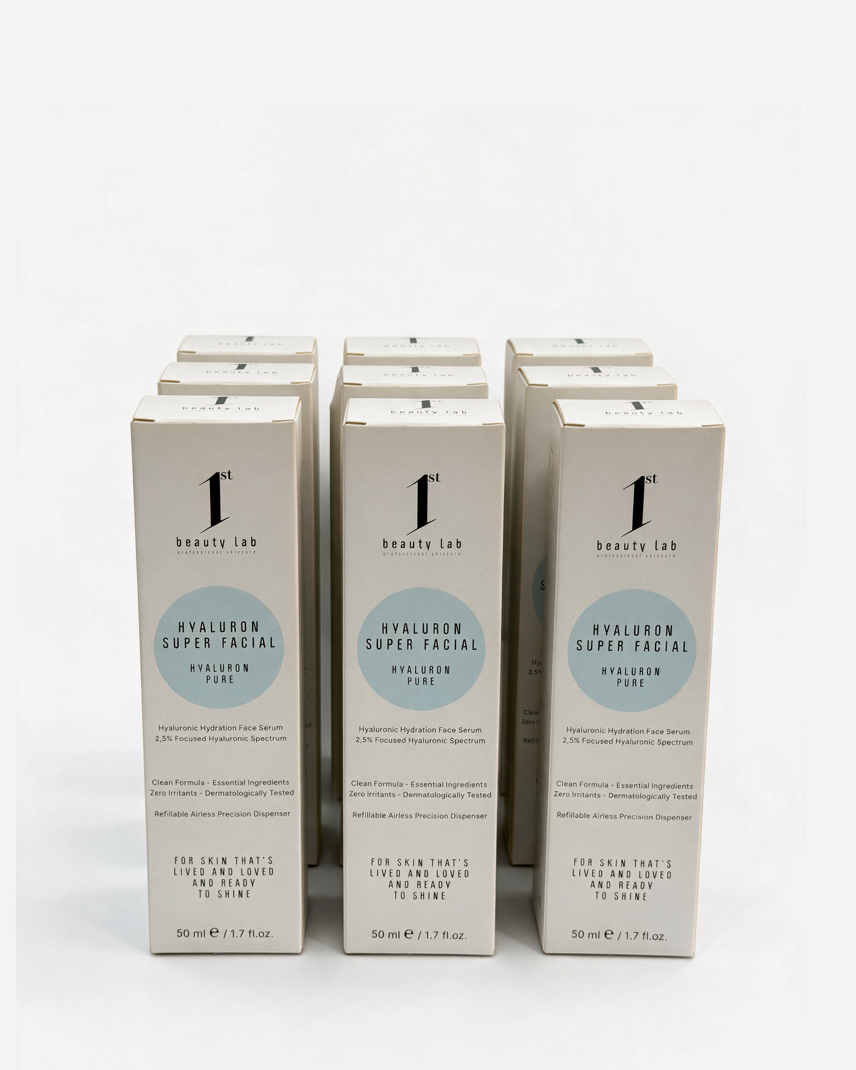 Partner Set 6 x HYALURON PURE 50ml packaging