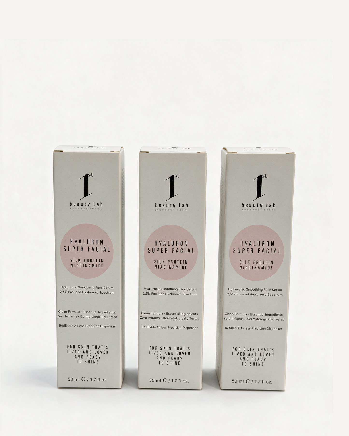Partner Set 3 x SILK NIACINAMIDE 50ml packaging