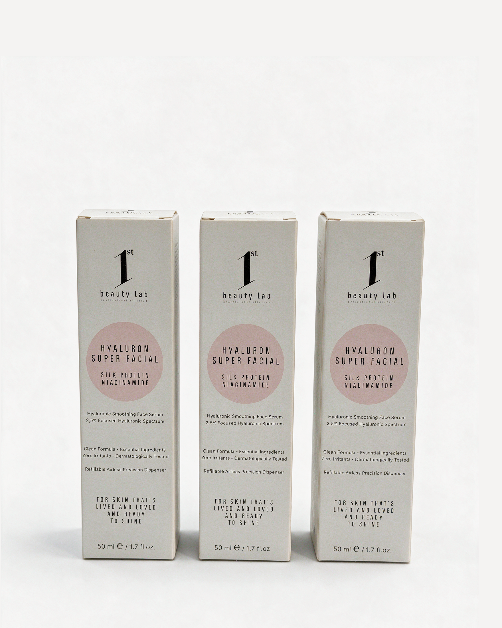 Partner Set 3 x SILK NIACINAMIDE 50ml packaging